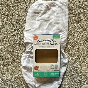 SwaddleMe Whisper Quiet Swaddle in White